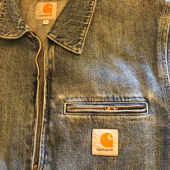 carhartt detroit denim jacket
